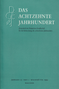 Das achtzehnte Jahrhundert  23/1