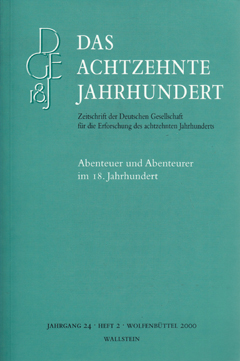 Abenteuer und Abenteurer im 18. Jahrhundert