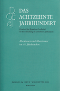 Abenteuer und Abenteurer im 18. Jahrhundert