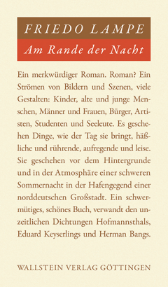 Buchcover: Am Rande der Nacht