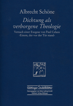 Buchcover: Dichtung als verborgene Theologie (2. erweiterte und überarbeitete Aufl.)