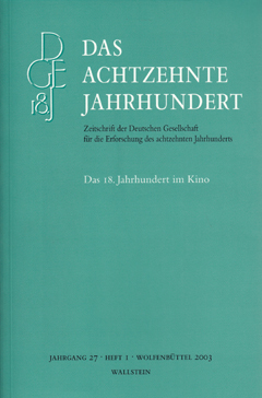 Das 18. Jahrhundert im Kino Cover Das 18. Jahrhundert im Kino