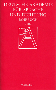 Buchcover: Jahrbuch 2002