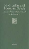 H. G. Adler und Hermann Broch