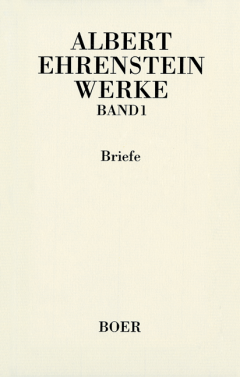 Buchcover: Werke I: Briefe