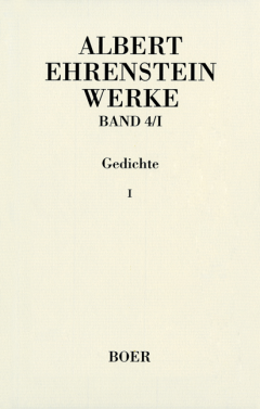 Buchcover: Werke IV: Gedichte