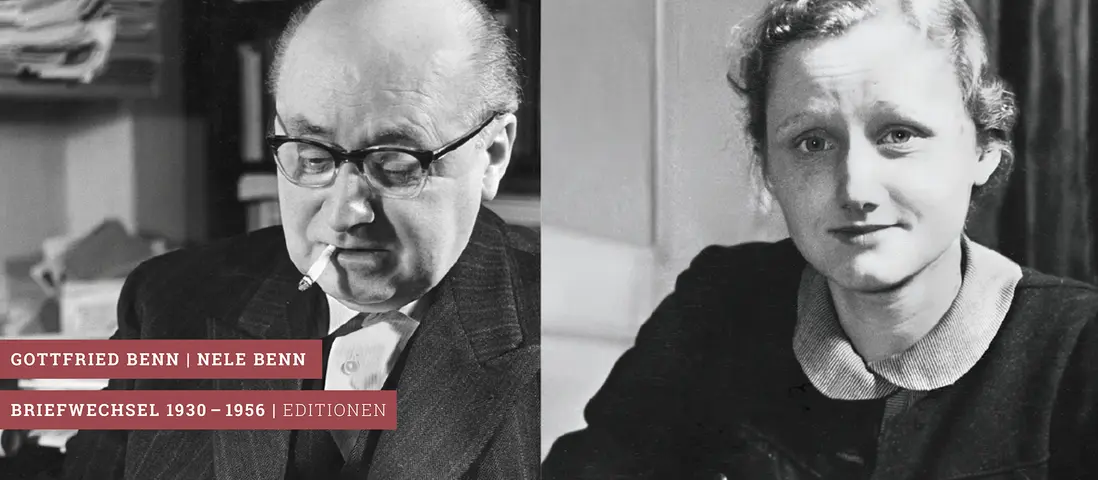 Slider zum Buch "Briefwechsel 1930–1956" von Gottfried und Nele Benn (Kategorie: Editionen)