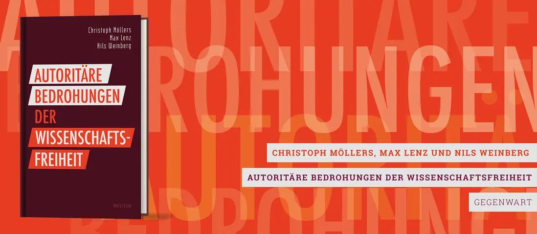 Slider zum Buch "Autoritäre Bedrohungen der Wissenschaftsfreiheit" von Christoph Möllers, Max Lenz und Nils Weinberg